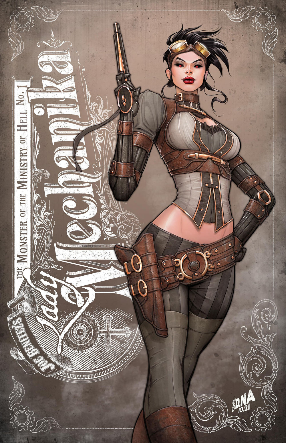 LADY MECHANIKA: The Monster of the Ministry of Hell #1 Nakayama (Ltd to ONLY 400)