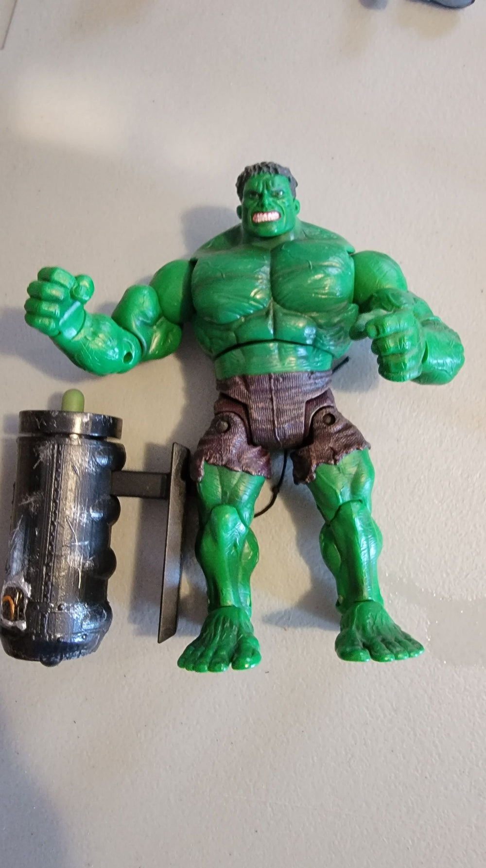 THE HULK 2003 Superposable Action Figure Official Movie Figure (LOOSE - As Shown)