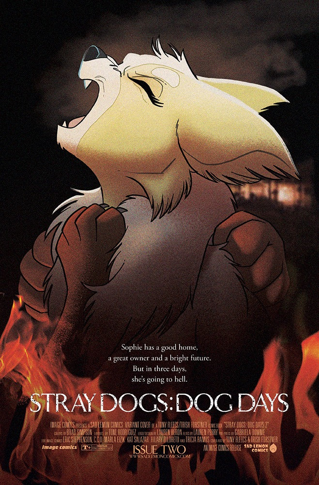 STRAY DOGS: DOG DAYS #2 Fleecs & Forstner 'DRAG ME TO HELL' Movie Homage Exclusive! (Ltd to 500)