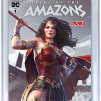 TRIAL OF THE AMAZONS #1 Tiago Da Silva TRADE DRESS Exclusive! (Ltd to ONLY 600)