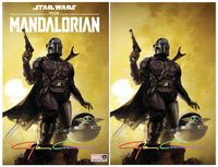 
              STAR WARS: The Mandalorian #1 Clayton Crain Exclusive (1st app of Mando in comics!)
            