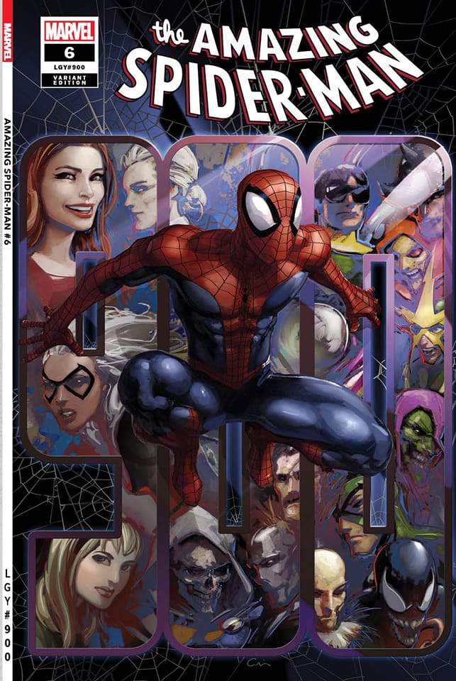 AMAZING SPIDER-MAN #6 (LGY 900) Clayton Crain Exclusive! (Limited to ONLY 950 Virgin Sets!)