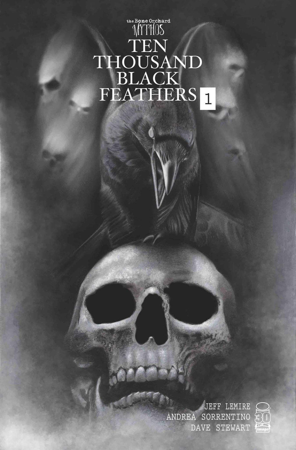 TEN THOUSAND BLACK FEATHERS #1 by David Sanchez! Ltd to ONLY 500 with COA!