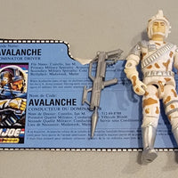 AVALANCHE 1987 (Gun & File Card)