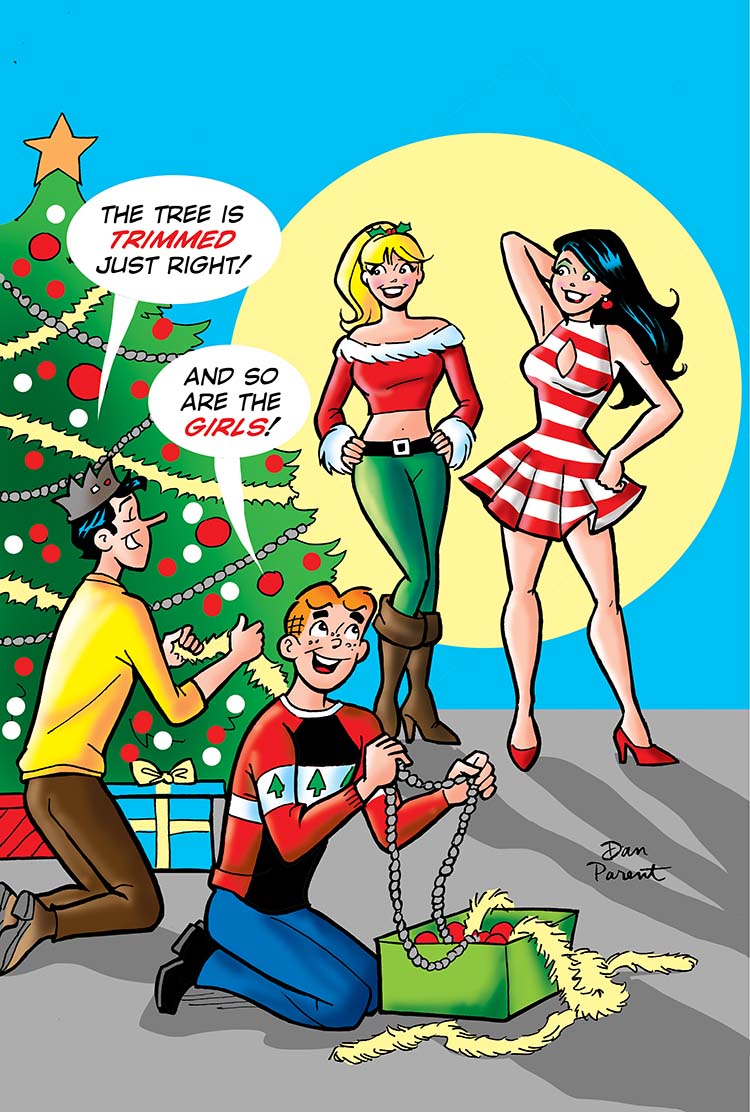 ARCHIE CHRSTMAS SPECTACULAR #1 Dan Parent Exclusive! (Ltd to ONLY 200 with COA)