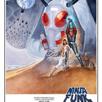 NINJA FUNK #1 E.M. Gist Star Wars Poster Homage Exclusive! (Ltd to ONLY 300 Copies!)