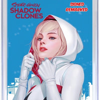 SPIDER-GWEN: SHADOW CLONES #1 Inhyuk Lee HAPPY HOLIDAYS Exclusive! (Ltd to ONLY 800 Copies with Numbered COA)