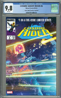 
              COSMIC GHOST RIDER #1 RAHZZAH HOMAGE EXCLUSIVE! (Homage to Mike Zeck's PUNISHER #1) Ltd to ONLY 600 Sets!
            
