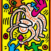 ICE CREAM MAN #34 Mercado FINE ART Homage Exclusive (Homage to Keith Haring Art) Ltd to ONLY 400 with COA!