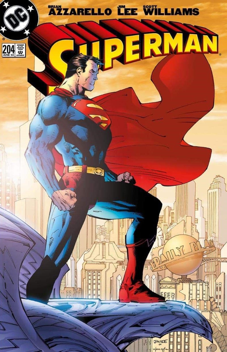 SUPERMAN #204 Jim Lee La Mole Mexican FOIL Exclusive! (Ltd to ONLY 1000)