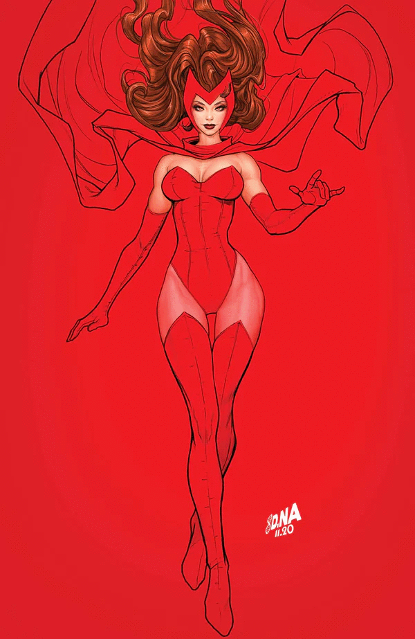 SCARLET WITCH #4 David Nakayama FOIL Virgin Exclusive! ***Nakayama's 1ST FOIL Exclusive!***