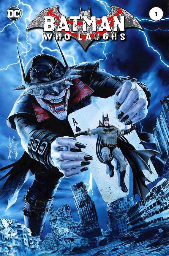 Batman Who Laughs selling #1 with COA