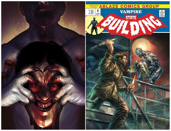 Pre-Order: VAMPIRE STATE BUILDING #1 Exclusives! ***Available as Individual RAW, SET of Both, and CGC 9.8*** - Mutant Beaver Comics