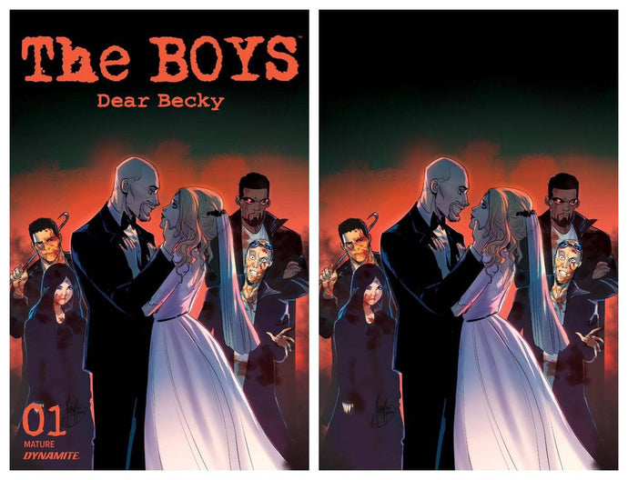 THE BOYS Dear Becky #1 Mirka Andolfo Exclusive! - Mutant Beaver Comics