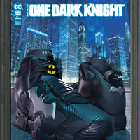 BATMAN: ONE DARK KNIGHT #1 Mike Mayhew SNEAKERHEAD Black Label Exclusive!