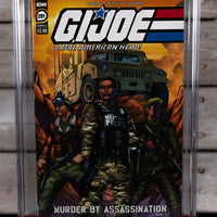 CGC 9.8 G.I. JOE: A REAL AMERICAN HERO #281 Andrew Lee Griffith TRADE DRESS EXCLUSIVE