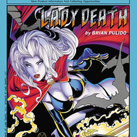SDCC 2022 Lady Death: Revelations #1 Coffin Moon 13 Edition (Spawn/Malibu Homage) ***Each Copy Numbered Out of 250*** SIGNED by Brian Pulido with COA!
