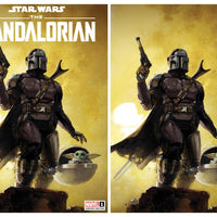 STAR WARS: The Mandalorian #1 Clayton Crain Exclusive (1st app of Mando in comics!)