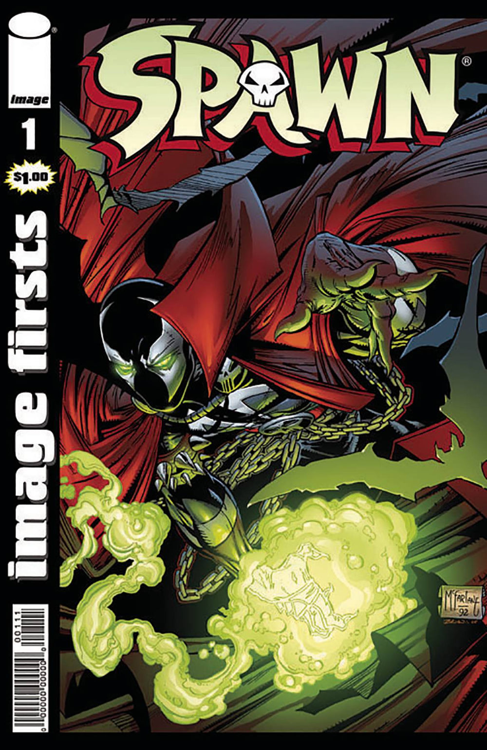 SPAWN #1 IMAGE FIRSTS