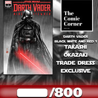DARTH VADER: Black White & Red #1 Takashi Okazaki Exclusive! (Ltd to ONLY 600 Sets)