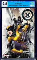 
              X-MEN #1 CLAYTON CRAIN X-23 EXCLUSIVE VARIANTS!
            