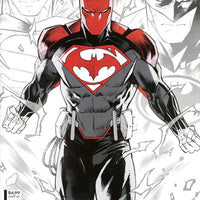BATMAN SUPERMAN WORLDS FINEST #4 Dan Mora Cover E - FUSION Variant!
