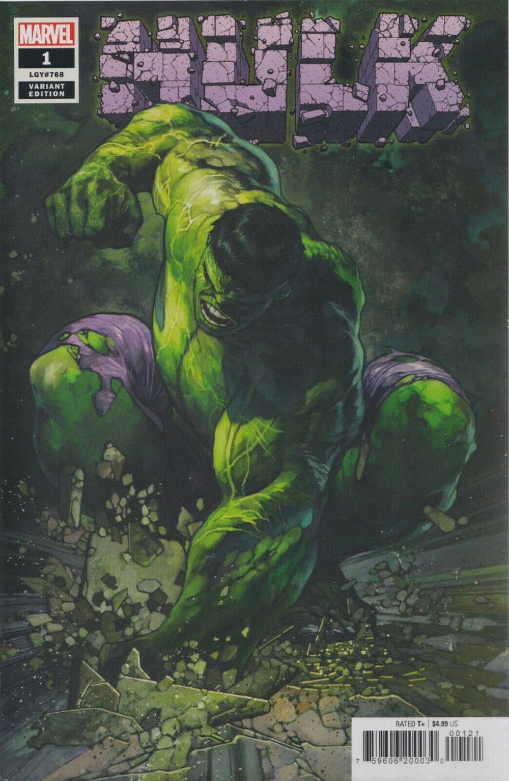 Hulk #1 Simone Bianchi 1:25 RATIO VARIANT