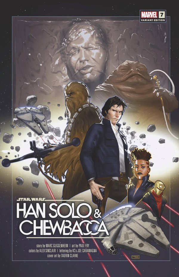 Star Wars: Han Solo & Chewbacca #7 - Clarke Revelations Variant
