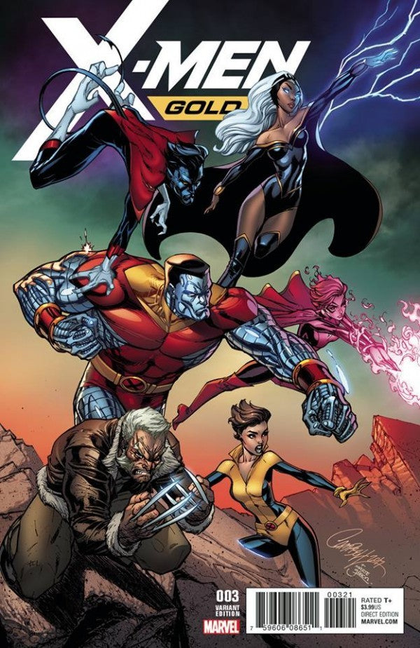 X-Men: Gold #3 - J. Scott Campbell Variant Edition