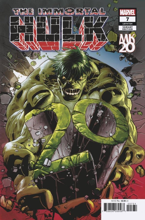 Immortal Hulk #7  - Mike Deodato Jr. Variant