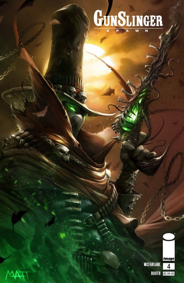 Gunslinger Spawn #4 - Cover B Francesco Mattina Variant