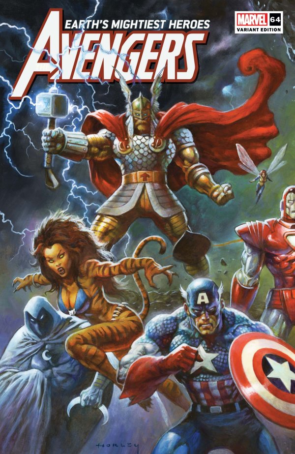 Avengers #64 - Horley 80s Avengers Assemble Connecting Variant