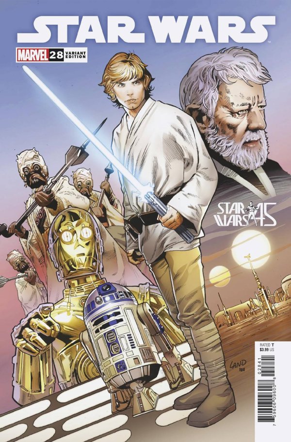 Star Wars #28 Land Star Wars: A New Hope - 45th Anniversary Variant