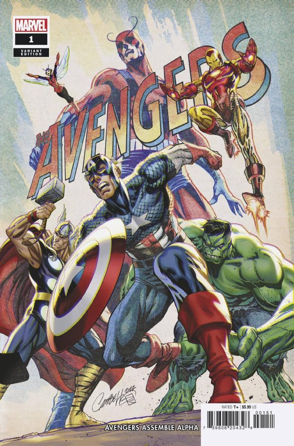 Avengers Assemble: Alpha #1 - Campbell Anniversary Variant