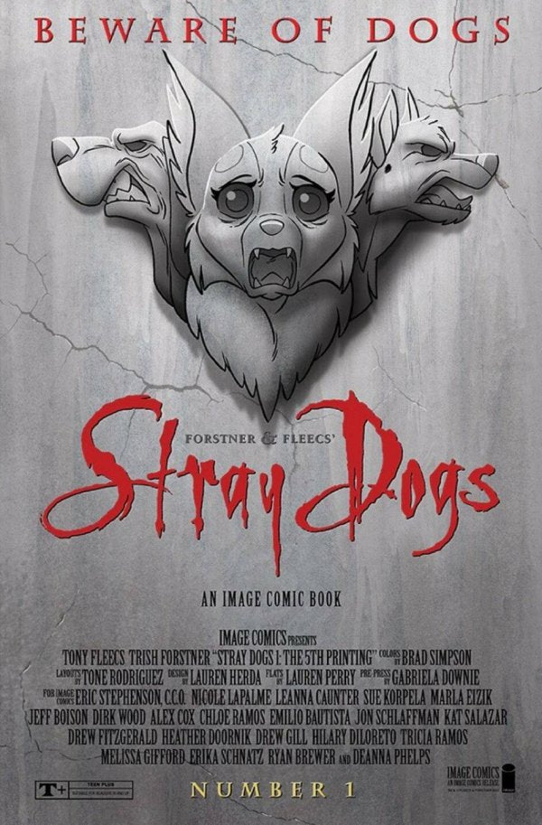 Stray Dogs #1 - 5th Printing Dracula Homage