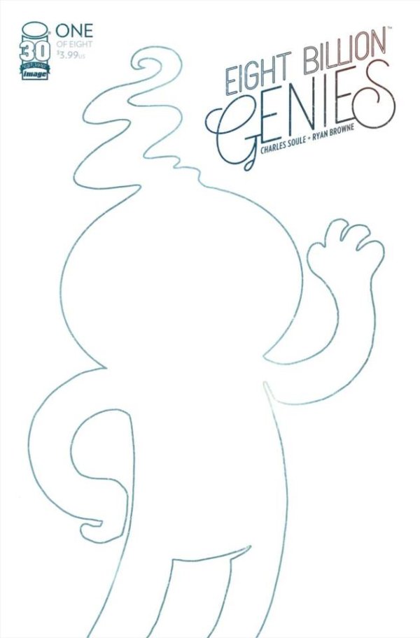 Eight Billion Genies #1 - LCSD 2022 Blank Sketch Variant