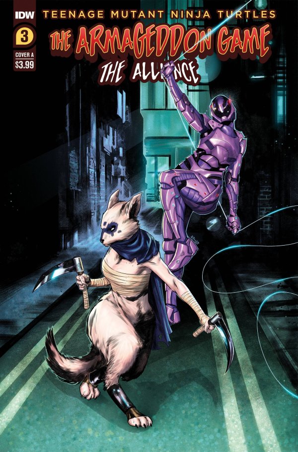 Teenage Mutant Ninja Turtles: The Armageddon Game - The Alliance #3 - Cover A