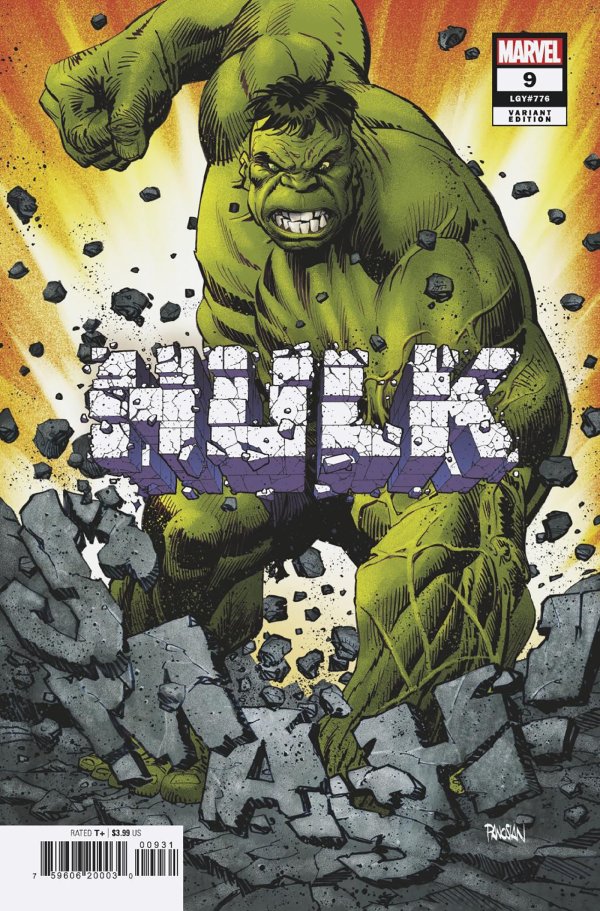 Hulk #9 - 1:25 Panosian Variant