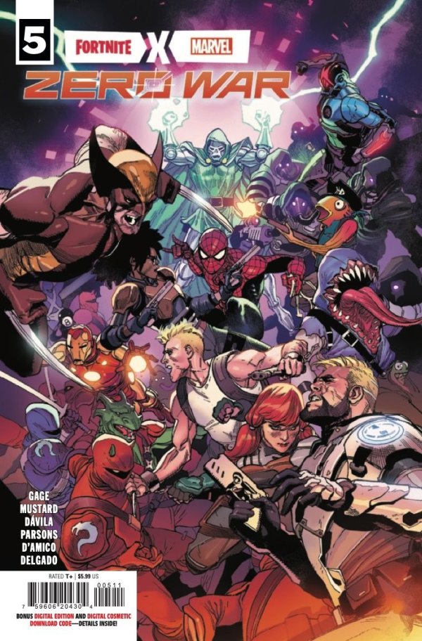 Fortnite x Marvel: Zero War #5 - Cover A (Code Included)