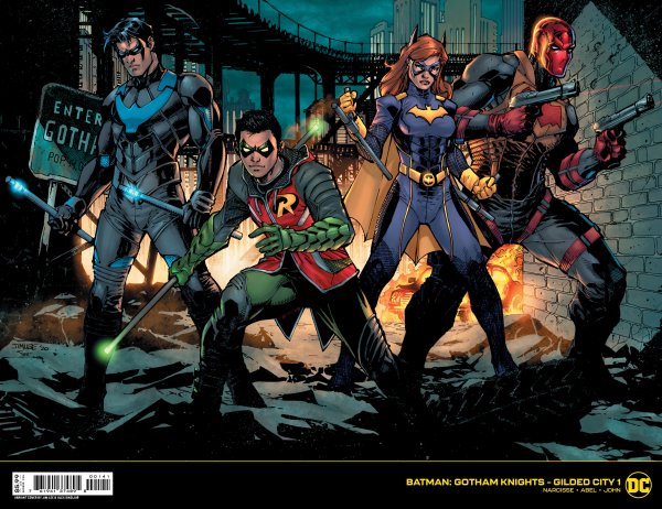 Batman: Gotham Knights Gilded City #1 - Cover G Video Game Card Stock Variant (Code for Gotham Knights Video Game included)