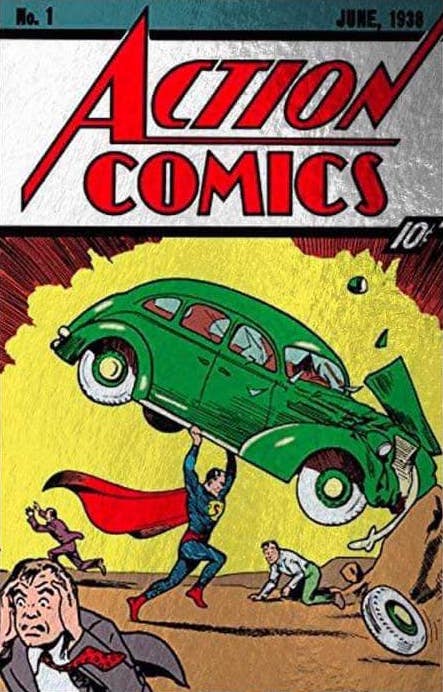 ACTION COMICS #1 - NYCC 2022 FOIL Facsimile Exclusive!