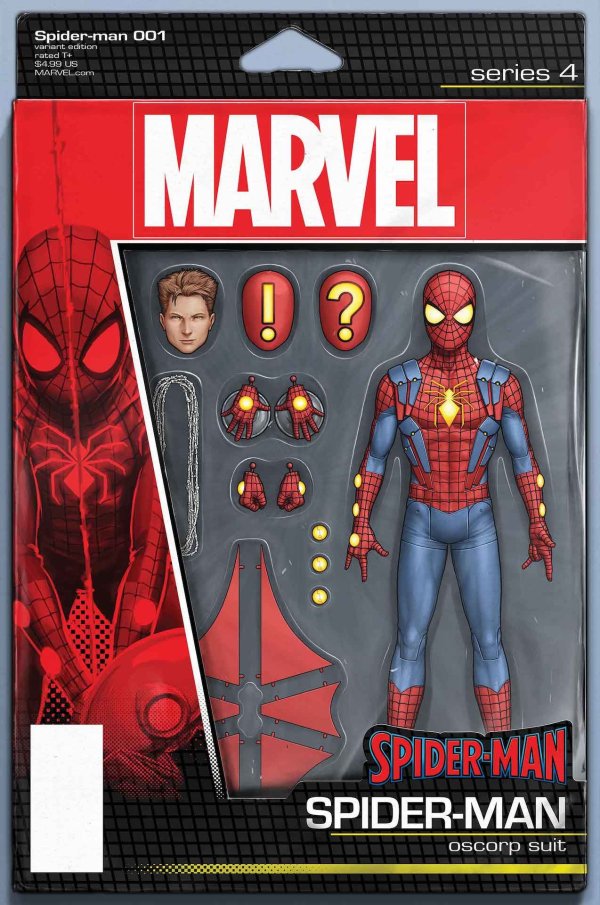 Spider-Man #1 - Christopher Action Figure Variant
