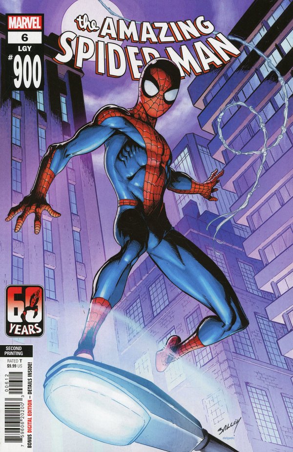 Amazing Spider-Man #6 - 2nd Printing Bagley Variant