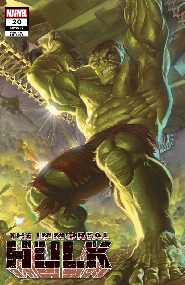 The Immortal Hulk #20 - Alex Ross SDCC Variant