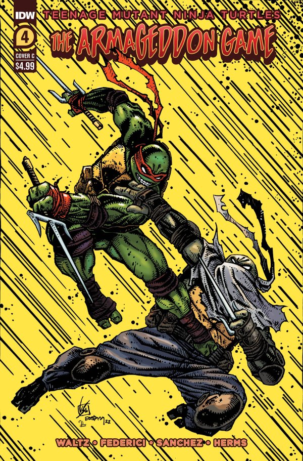 Teenage Mutant Ninja Turtles: The Armageddon Game #4 - Cover C Eastman