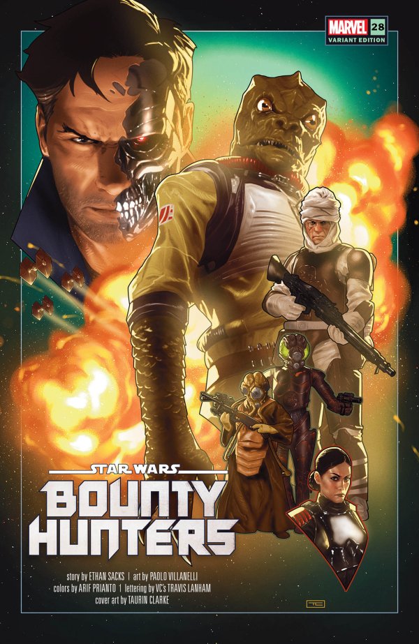 Star Wars: Bounty Hunters #28 - Clarke Revelations Variant