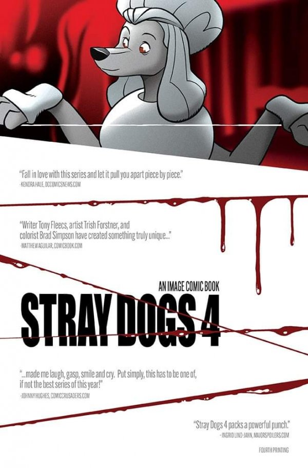 Stray Dogs #4 - 4th Printing Audition Homage
