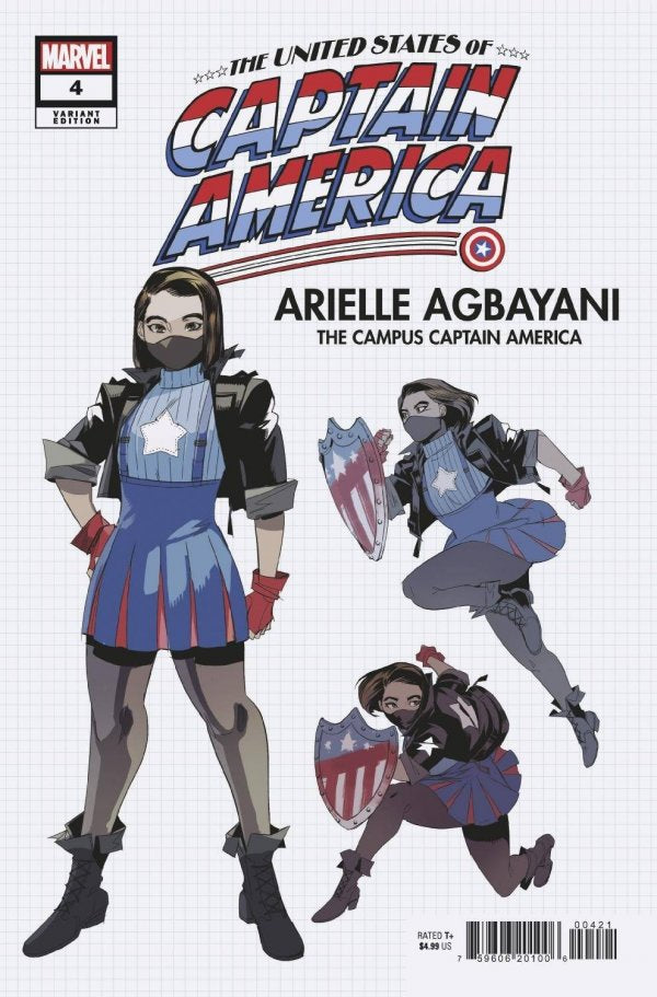 The United States of Captain America #4 Nishijima Design Variant