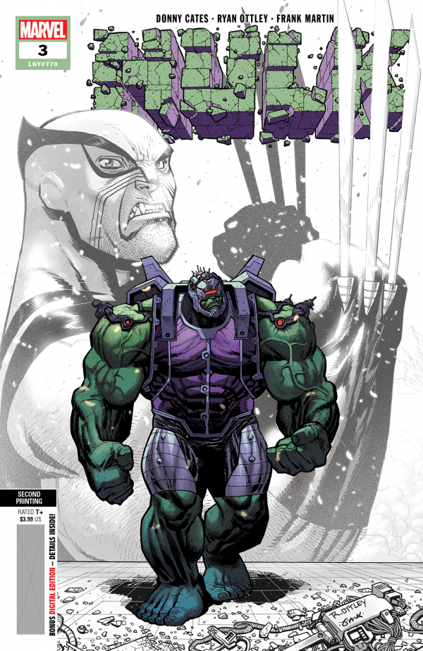 Hulk #3 - 2nd Printing