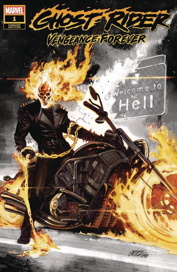 Ghost Rider: Vengeance Forever #1 - PX DCD 40th Larraz Var Variant